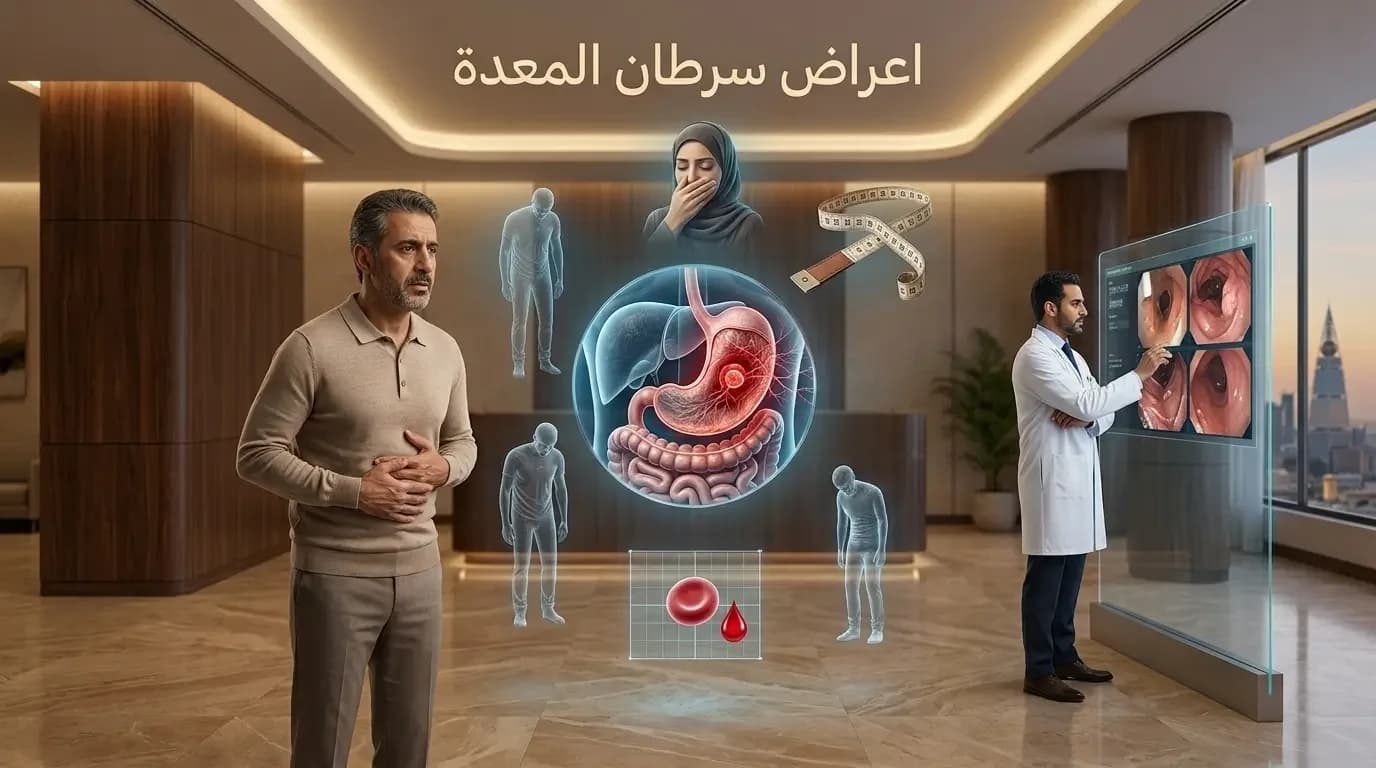 اعراض سرطان المعدة العلامات المبكرة وأهم الأعراض