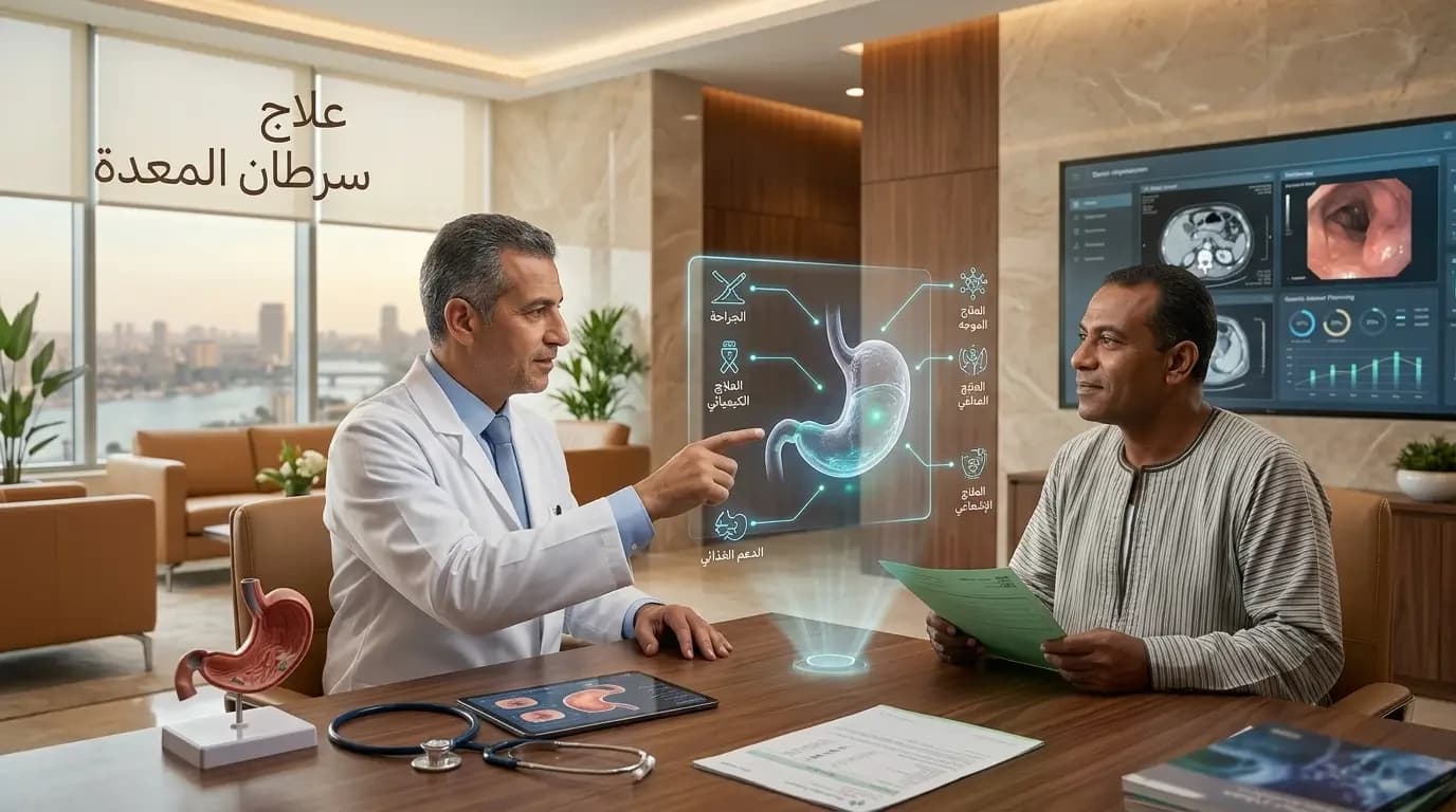 علاج سرطان المعدة الخيارات العلاجية، نسب النجاح، ومتى يبدأ العلاج؟